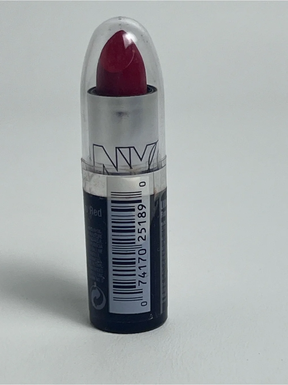 NYC New York Color Ultra Moist Lip Wear Lipstick Shade 308 Retro Red New Sealed